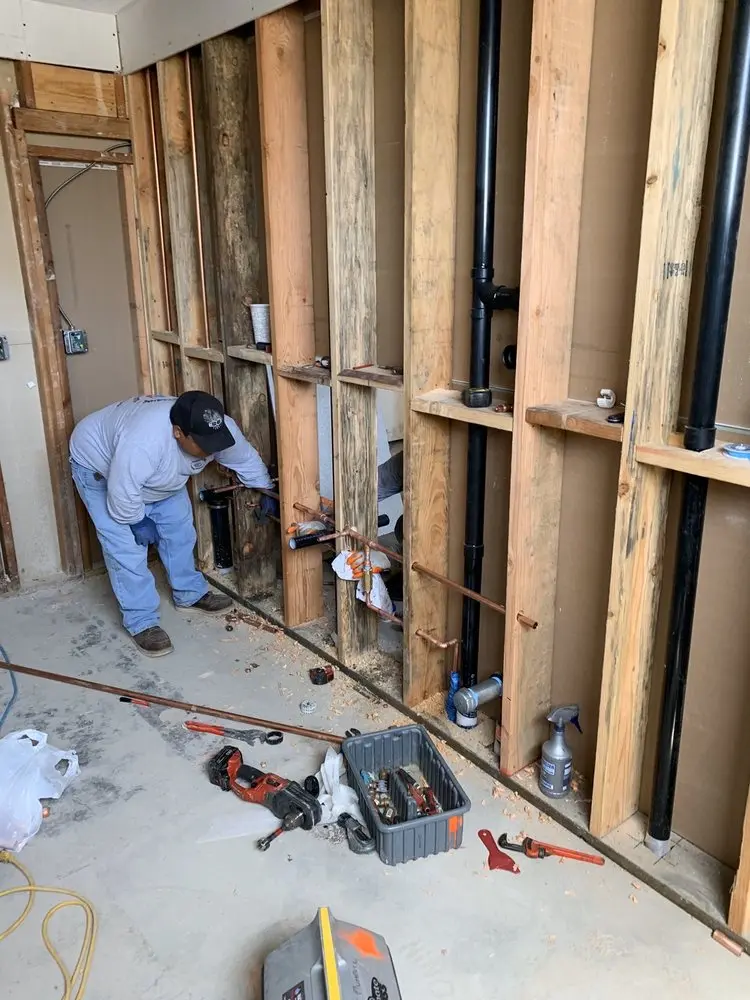 Commercial rough-in plumbing for Commercial Plumbing in Chestnut Estates
